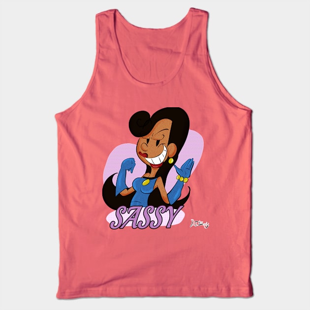 Sassy Henrietta Tank Top by D.J. Berry